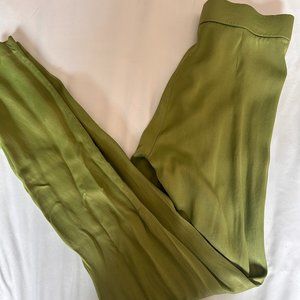 Green MINI FLARE PANTS  ECRU - REF 7385/450